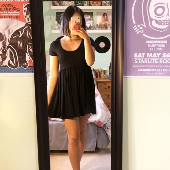 Talula Dresses & Skirts - Talula Babydoll Dress Small in Black